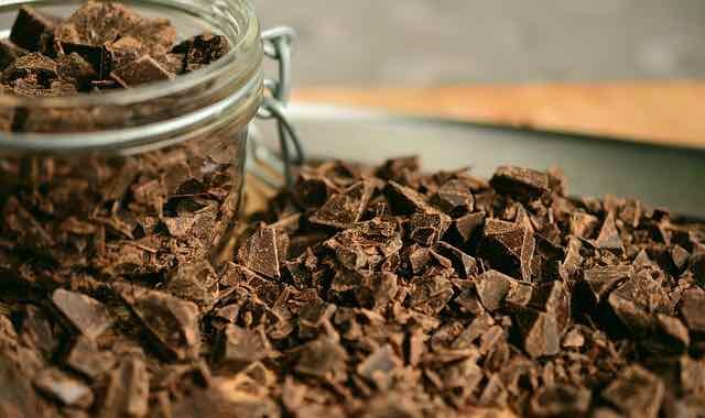 pote de chocolate