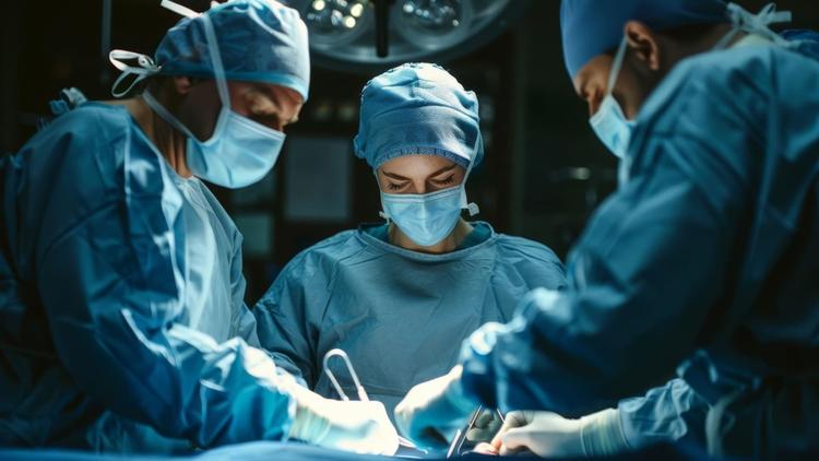 Reforço da sutura da aponeurose em laparotomia