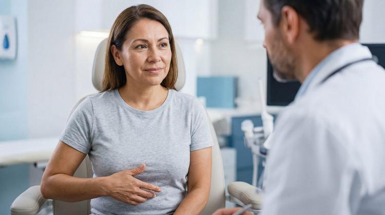 Mulher na menopausa